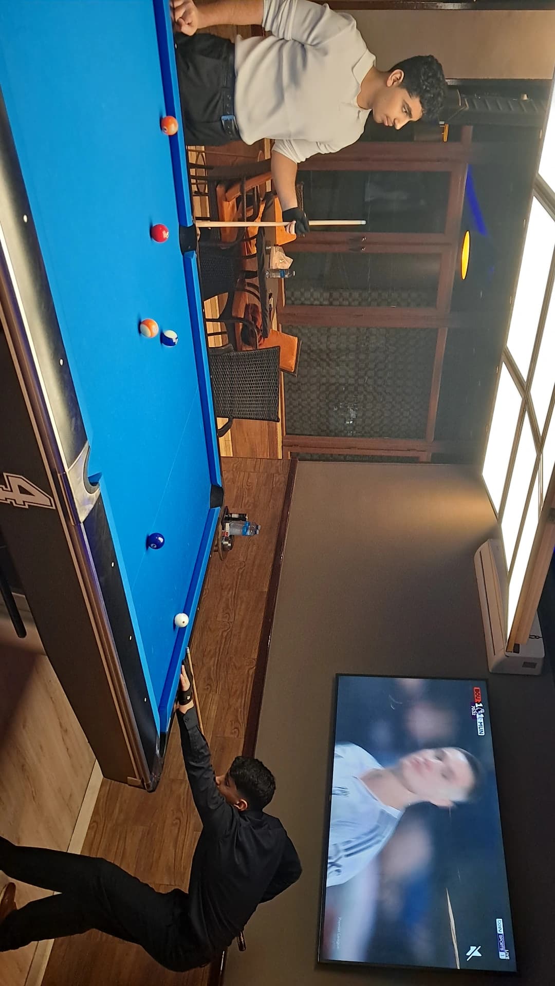 Proof for play a game of pool