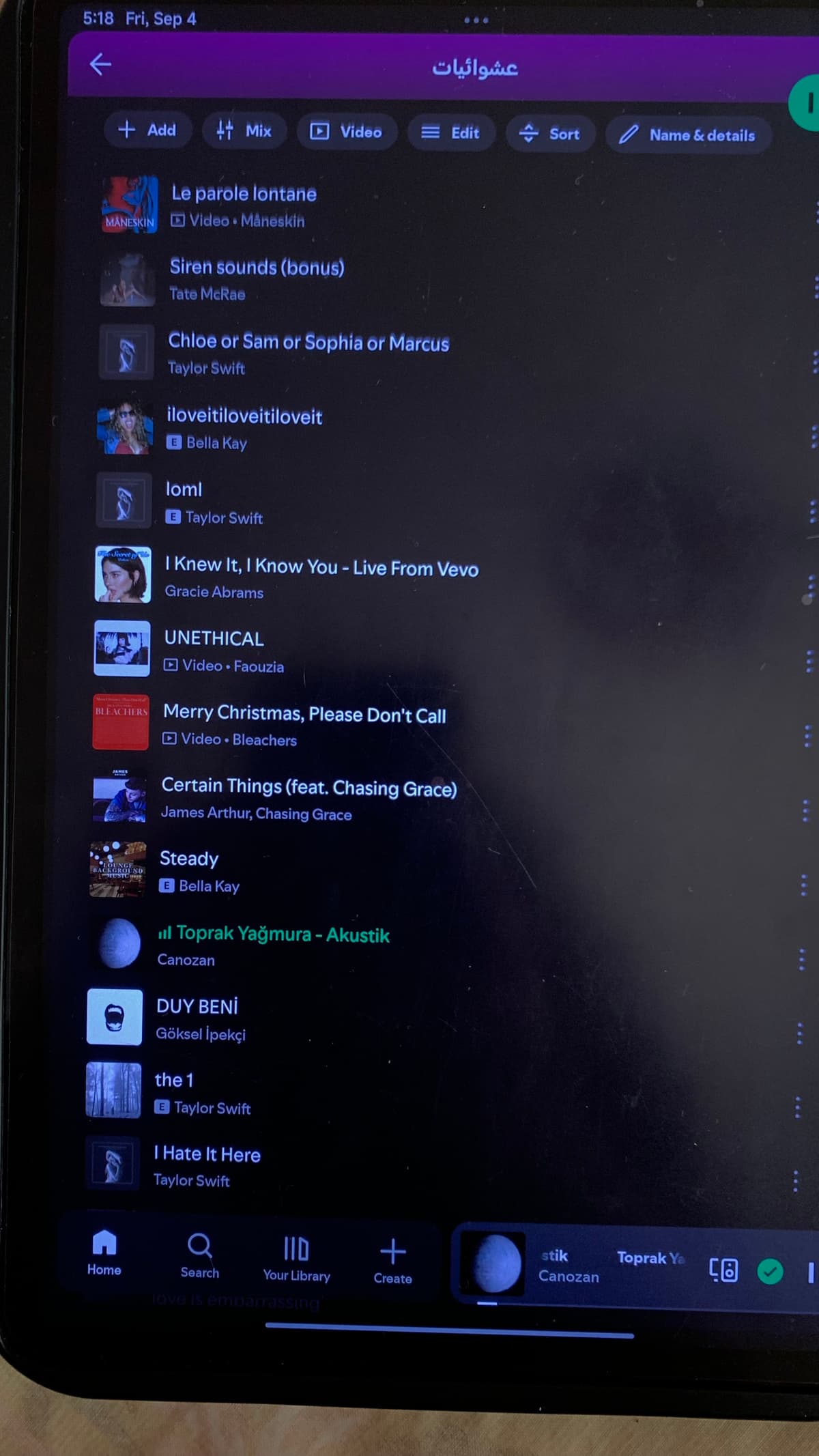 Proof for Side Music